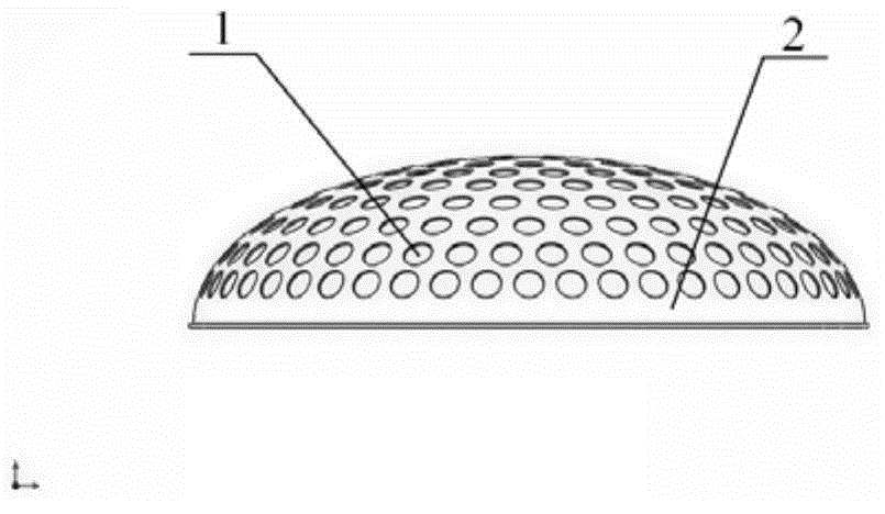 Gas turbine condenser cooling water secondary filter screen and design method of disc filter screen framework