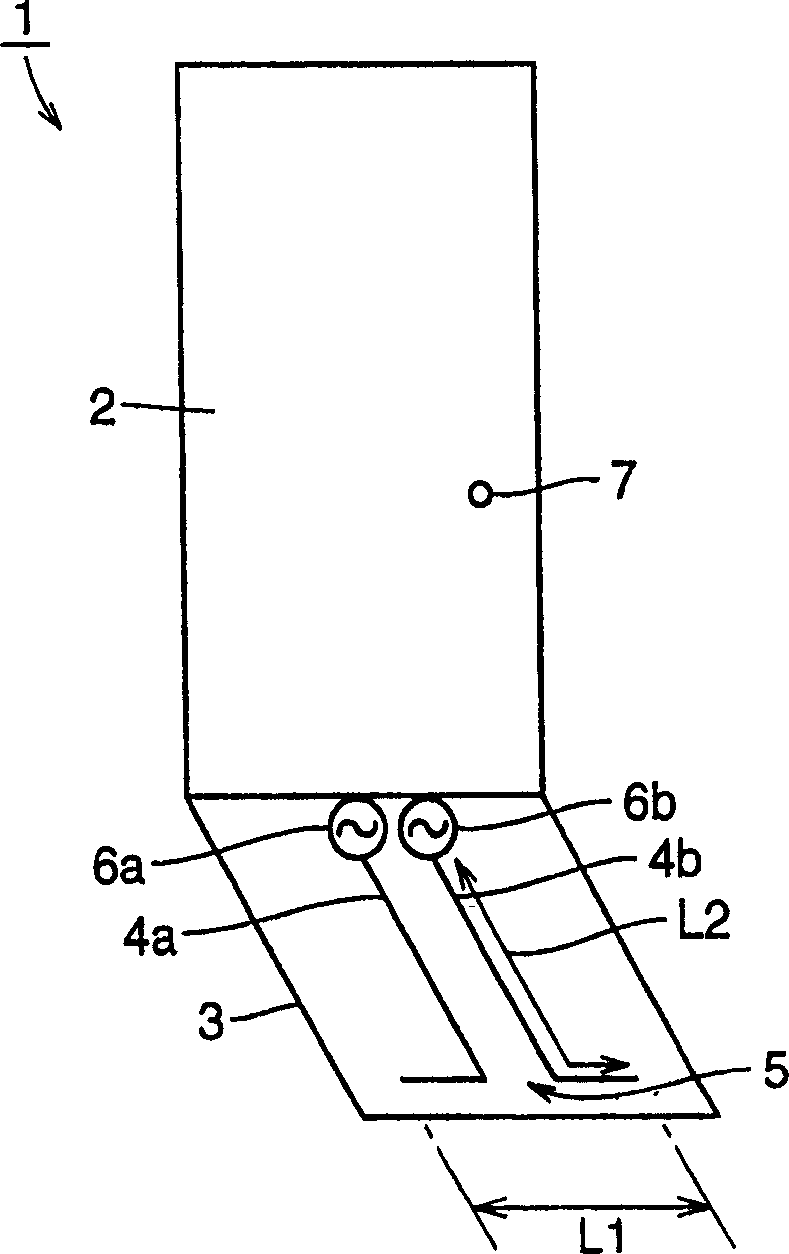 Portable radio unit