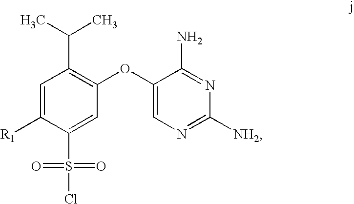 Process for synthesis of phenoxy diaminopyrimidine derivatives