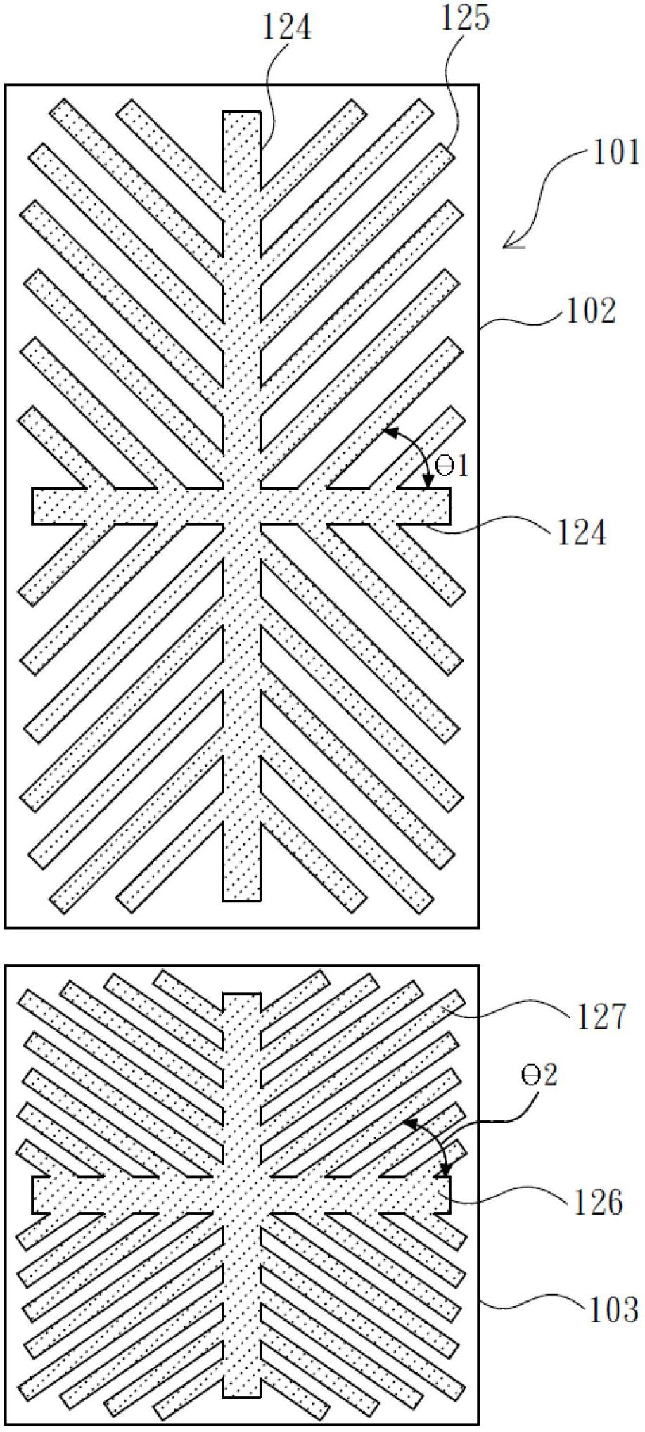 Liquid crystal display panel and display device utilizing same