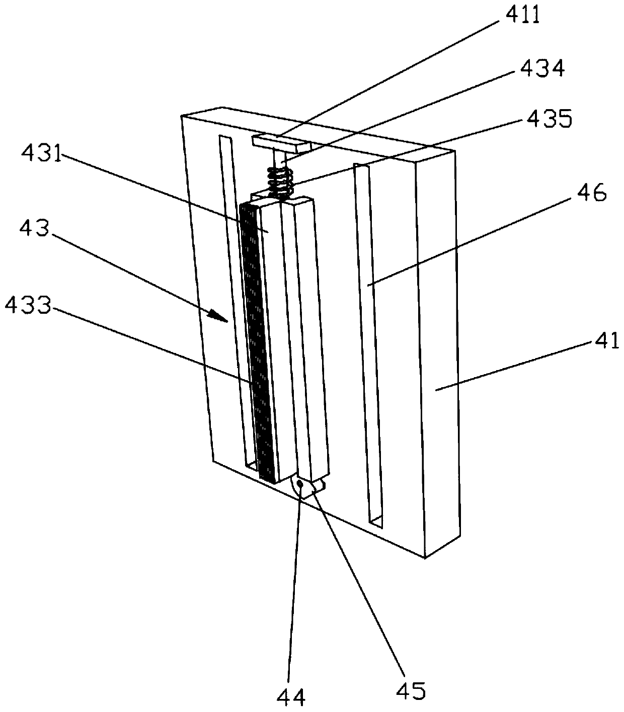 Double-sided dust removing device of furniture boards