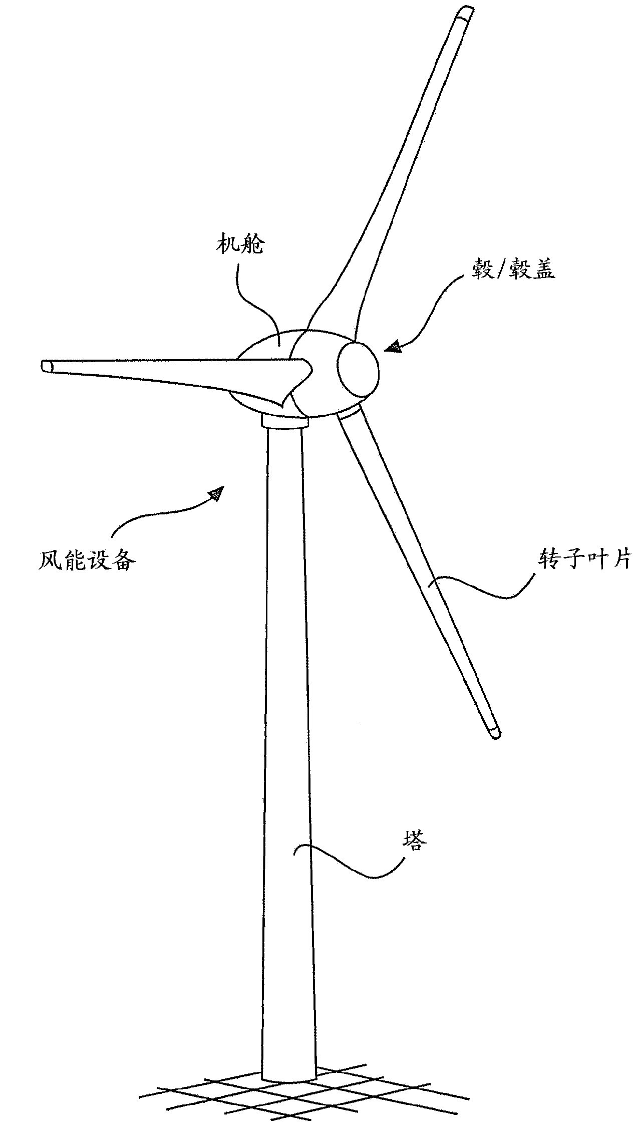 Wind turbine generator system and method for operating a wind turbine generator system