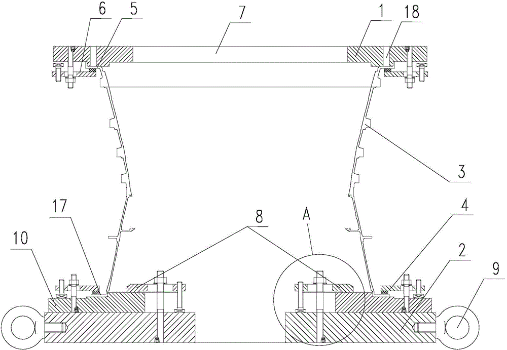 Constraint measuring tool and using method thereof