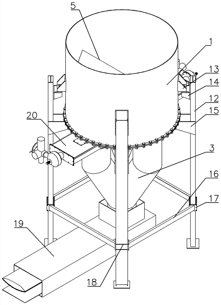 Multi-coal special feeding device