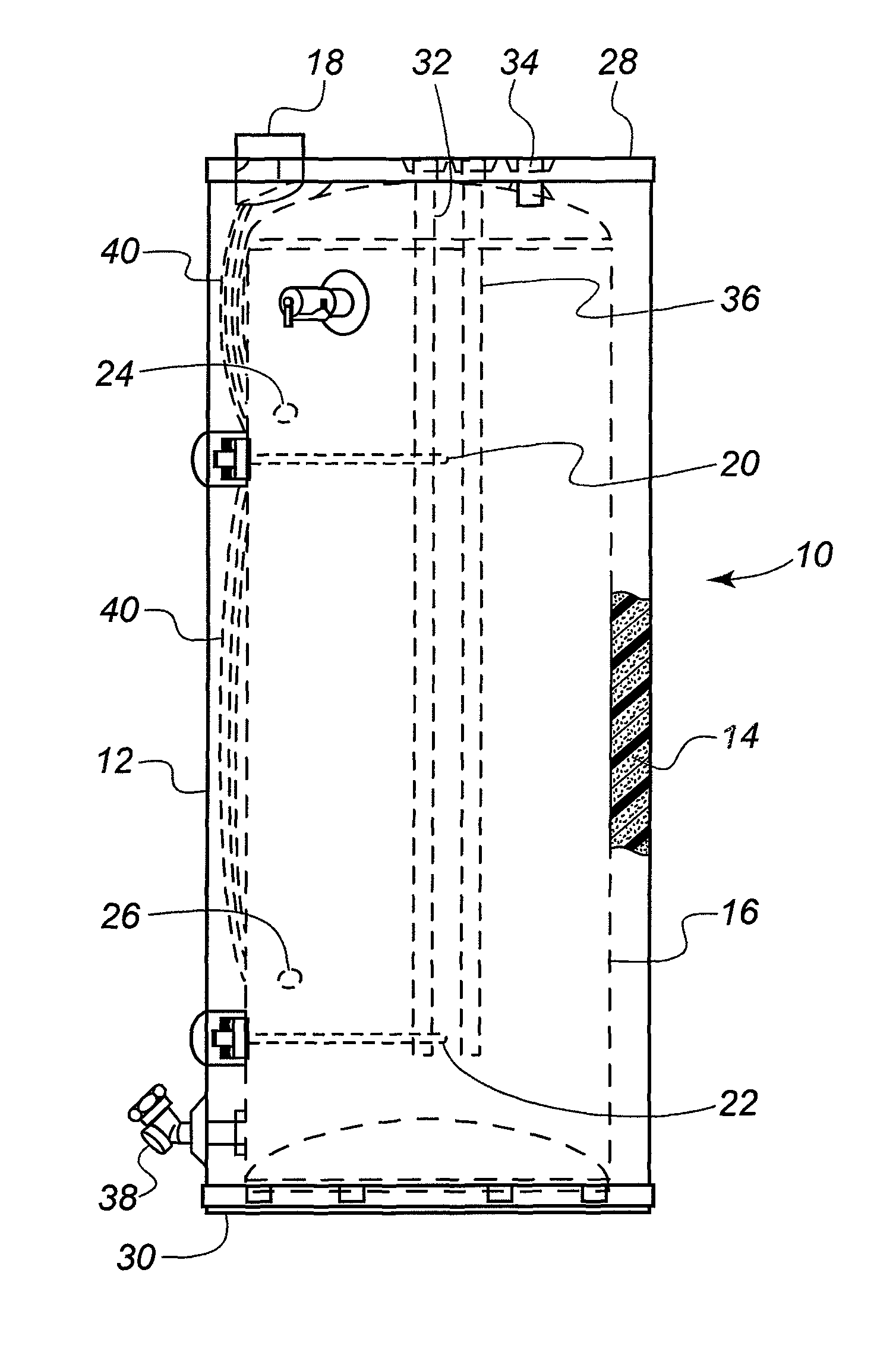 Methods for preventing a dry fire condition and a water heater incorporating same