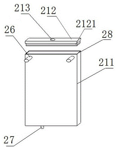 Cooling system of condenser of intelligent household appliance