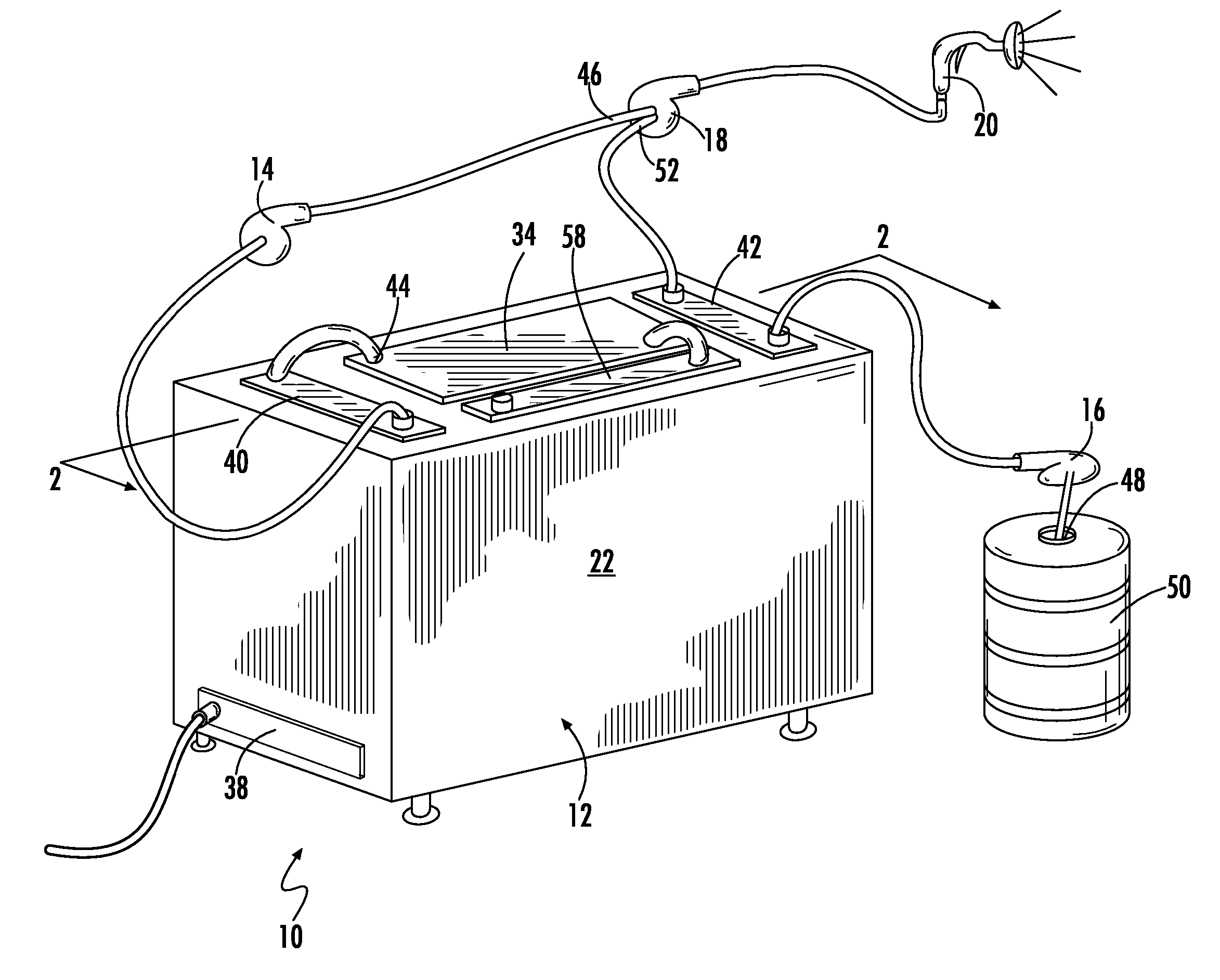 Method and system for preheating epoxy coatings for spray application