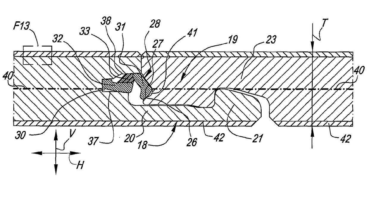 Floor panel for forming a floor covering, floor covering formed from such floor panels and method for manufacturing such floor panels