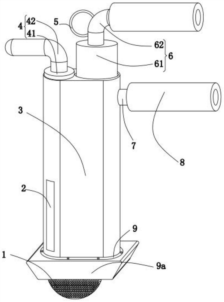 A toilet cleaning method