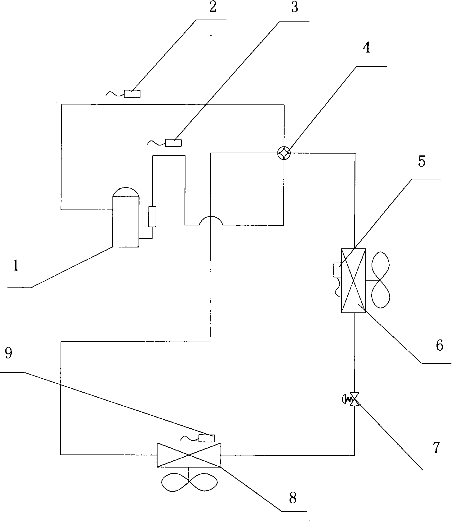 Control method of electronic expansion valve