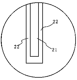 Leadless conductive target plate