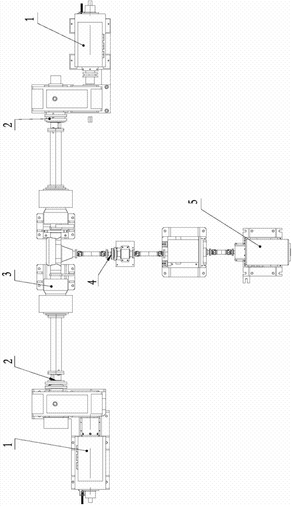 Endurance test failure judgment method for automobile transmission system