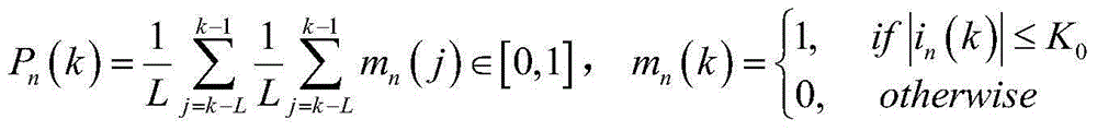 Inverter power transistor open-circuit fault real-time detection method in motor driving system