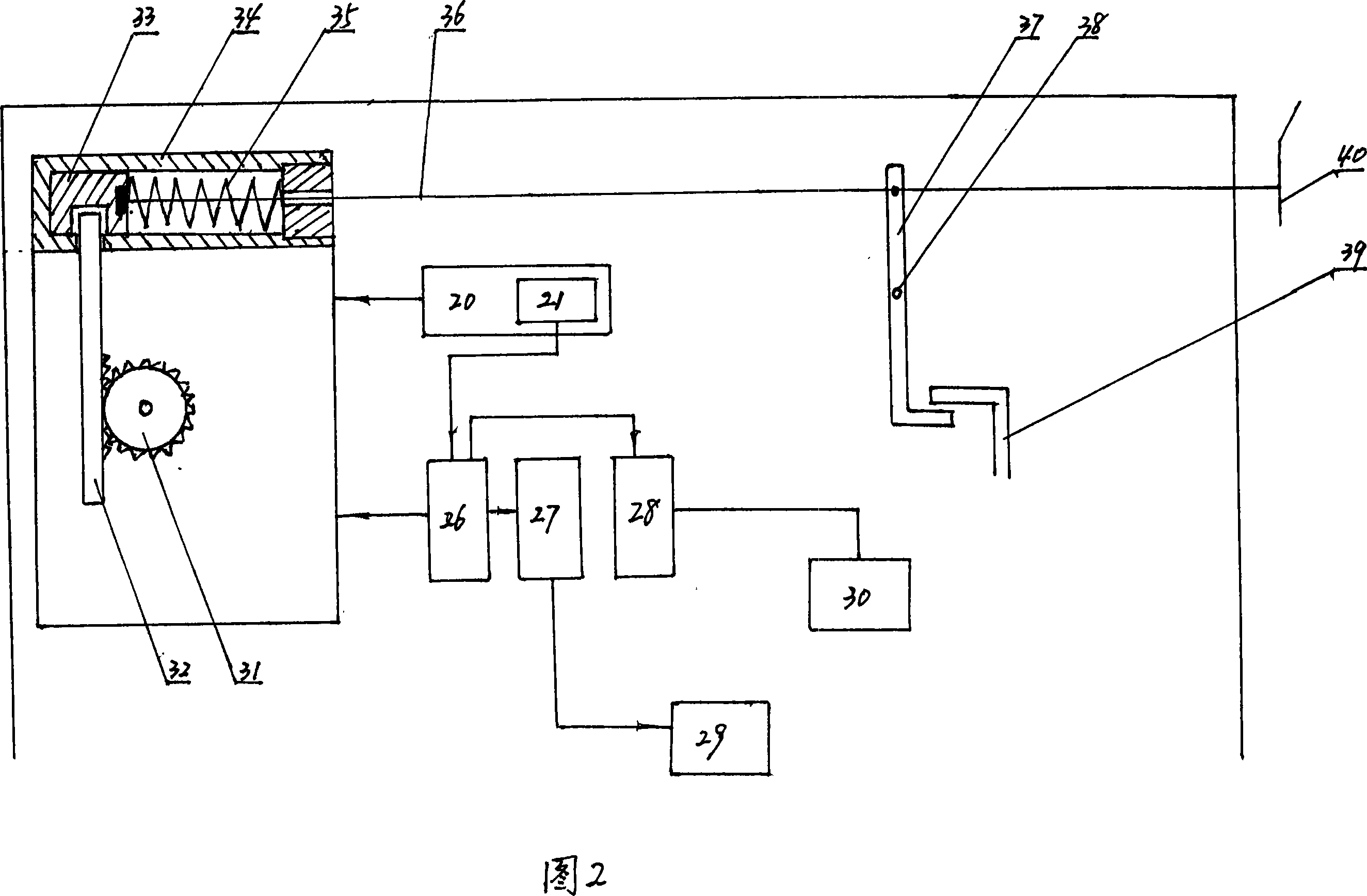 Remote-control unlocking type decoding proof type electronic security lock for vehicle