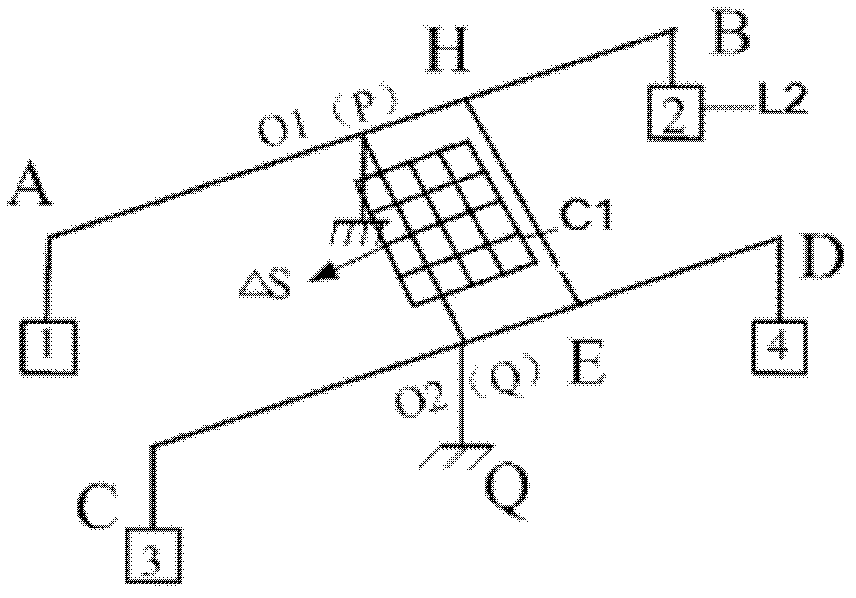 Three-dimensional homogeneous entity nondestructive measuring device and method