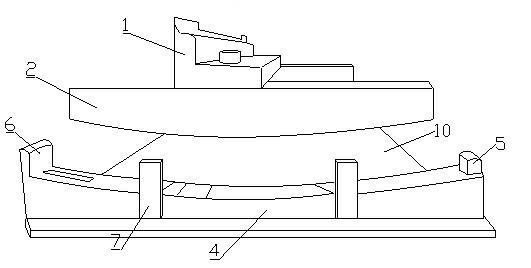 Leveling jig for LED (Light-Emitting Diode) display back plate