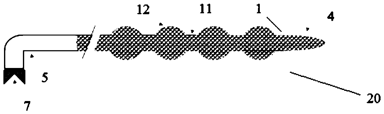 An in vivo enrichment device for circulating free DNA