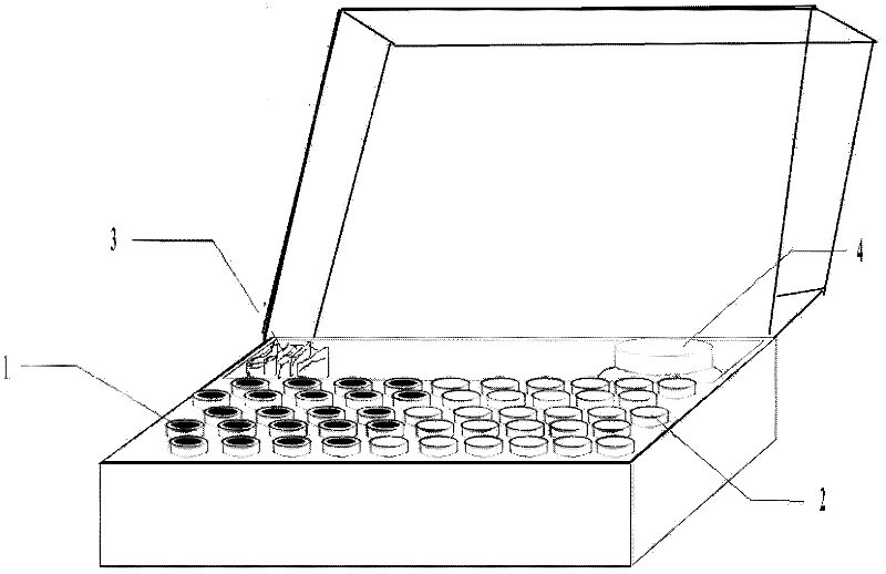 Pretreatment kit for detecting Tilmicosin in animal muscle tissue and method thereof