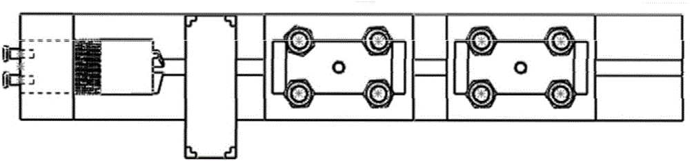 Cutting and bending straightening device for metal pipe