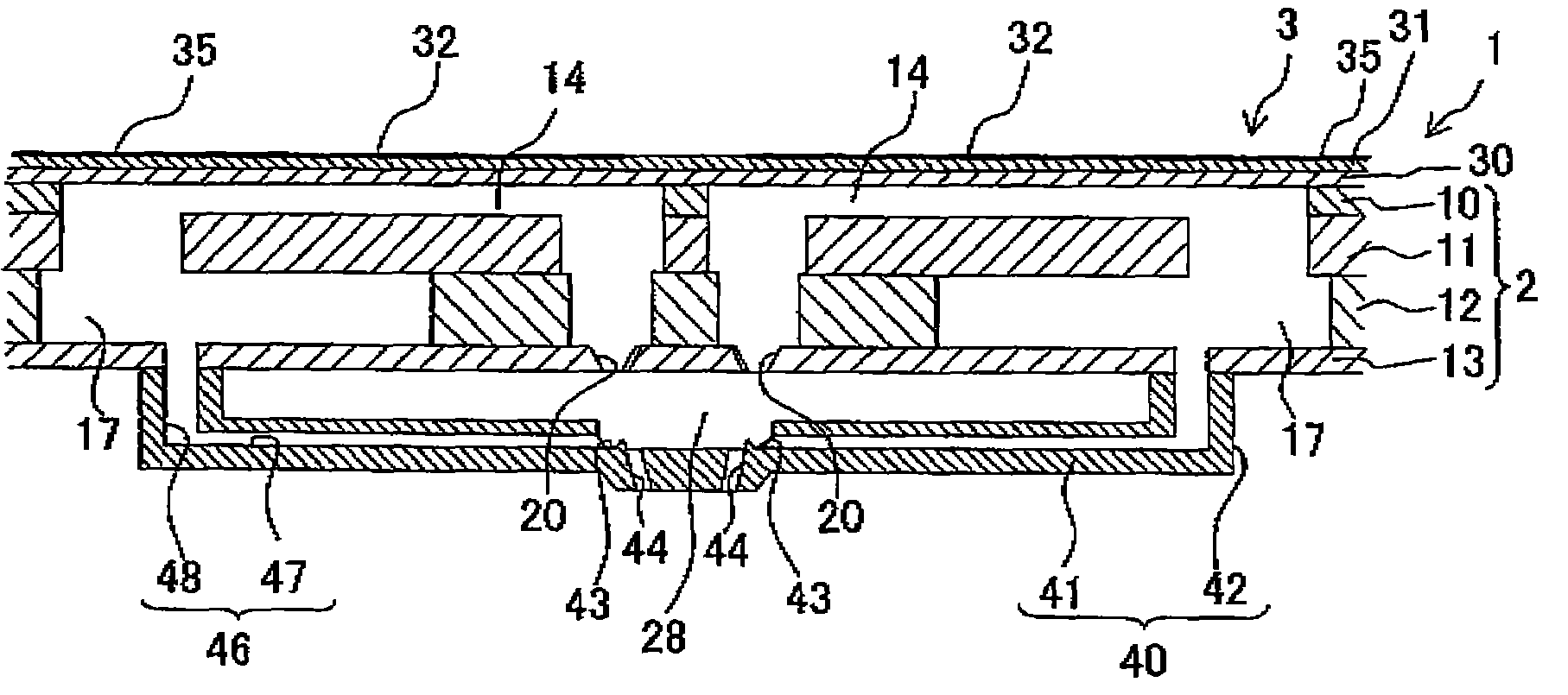 Liquid droplet jetting apparatus