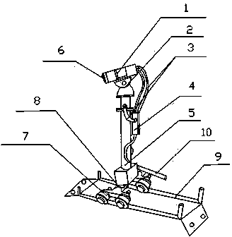 Camera installing mechanism convenient to move