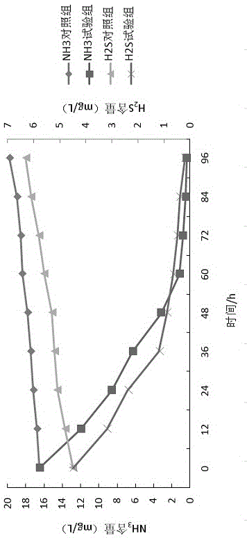 Biological deodorant used for organic fertilizer production workshop and using method of biological deodorant