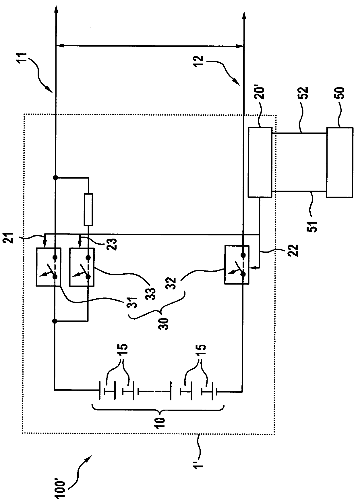 High voltage battery, method for operating high voltage battery, battery system and vehicle