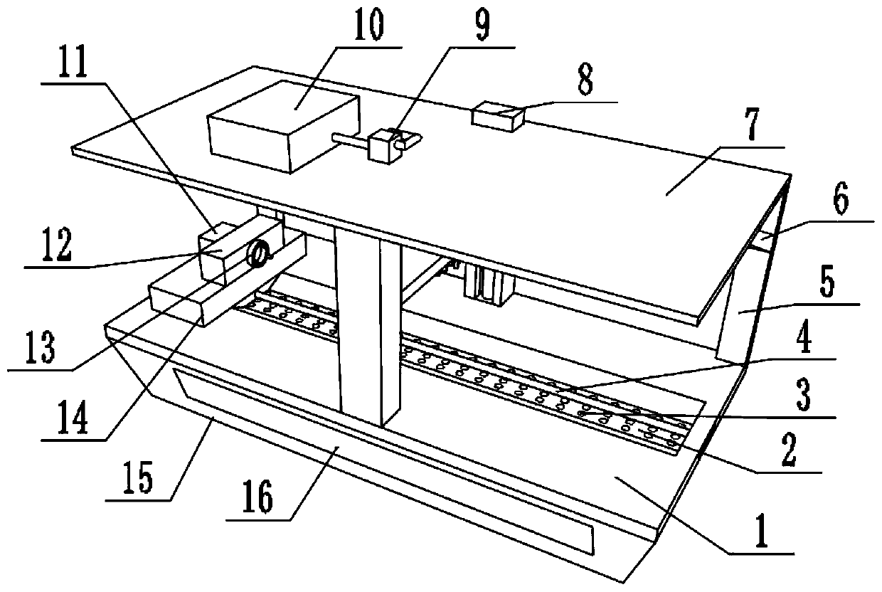 Surface rough grinding device for gear processing