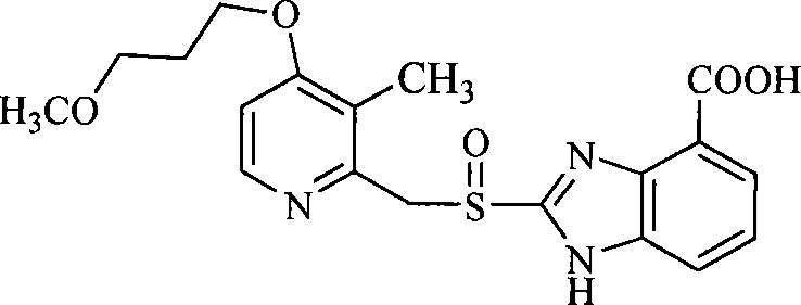 Benzimidazole derivative containing alkoxy substituted pyridine