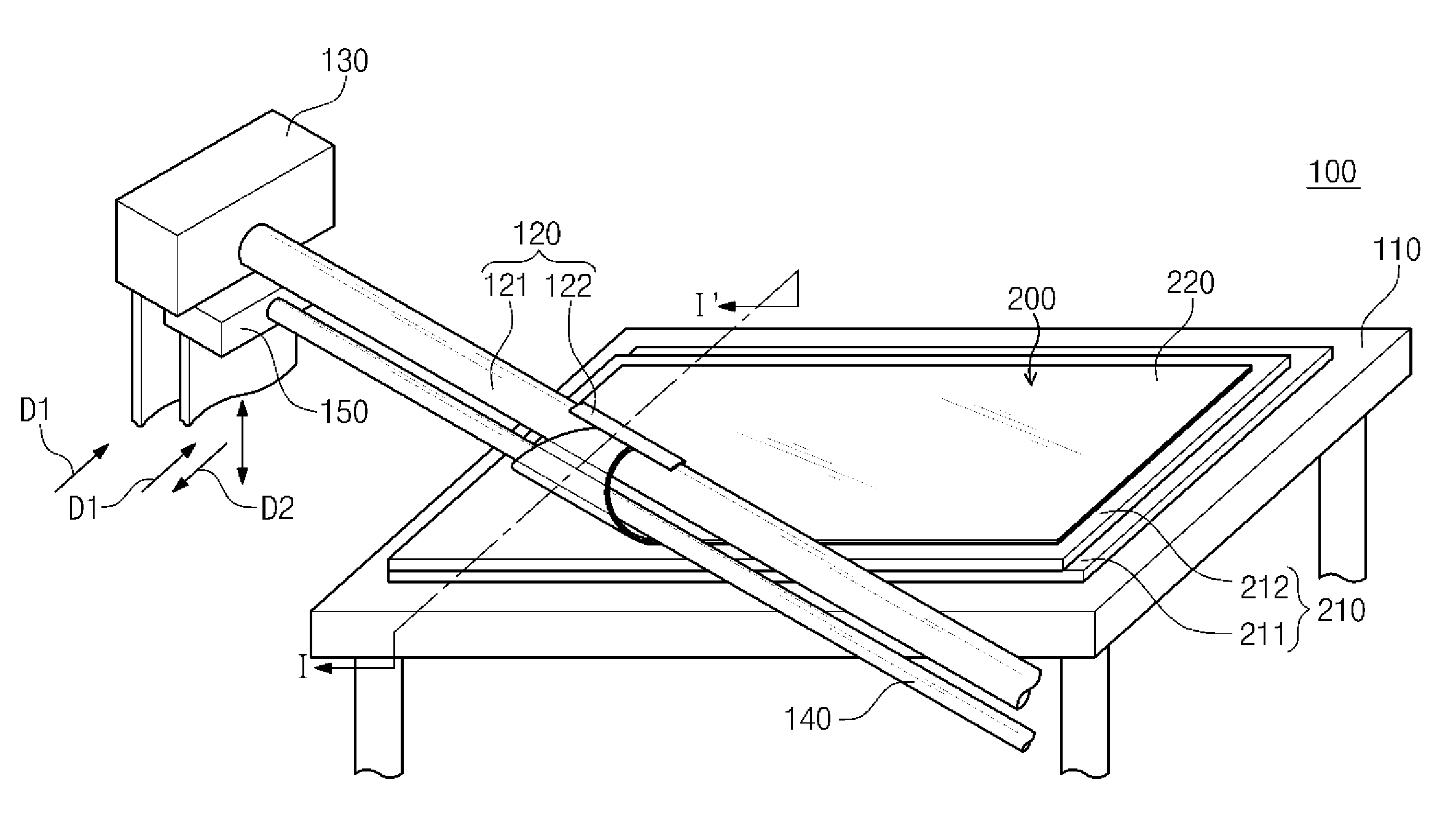 Apparatus and method for a separating film