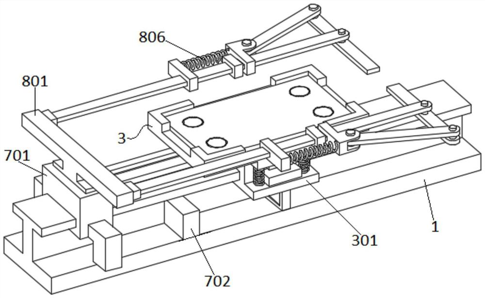 Mobile phone rear shell polishing and grinding device