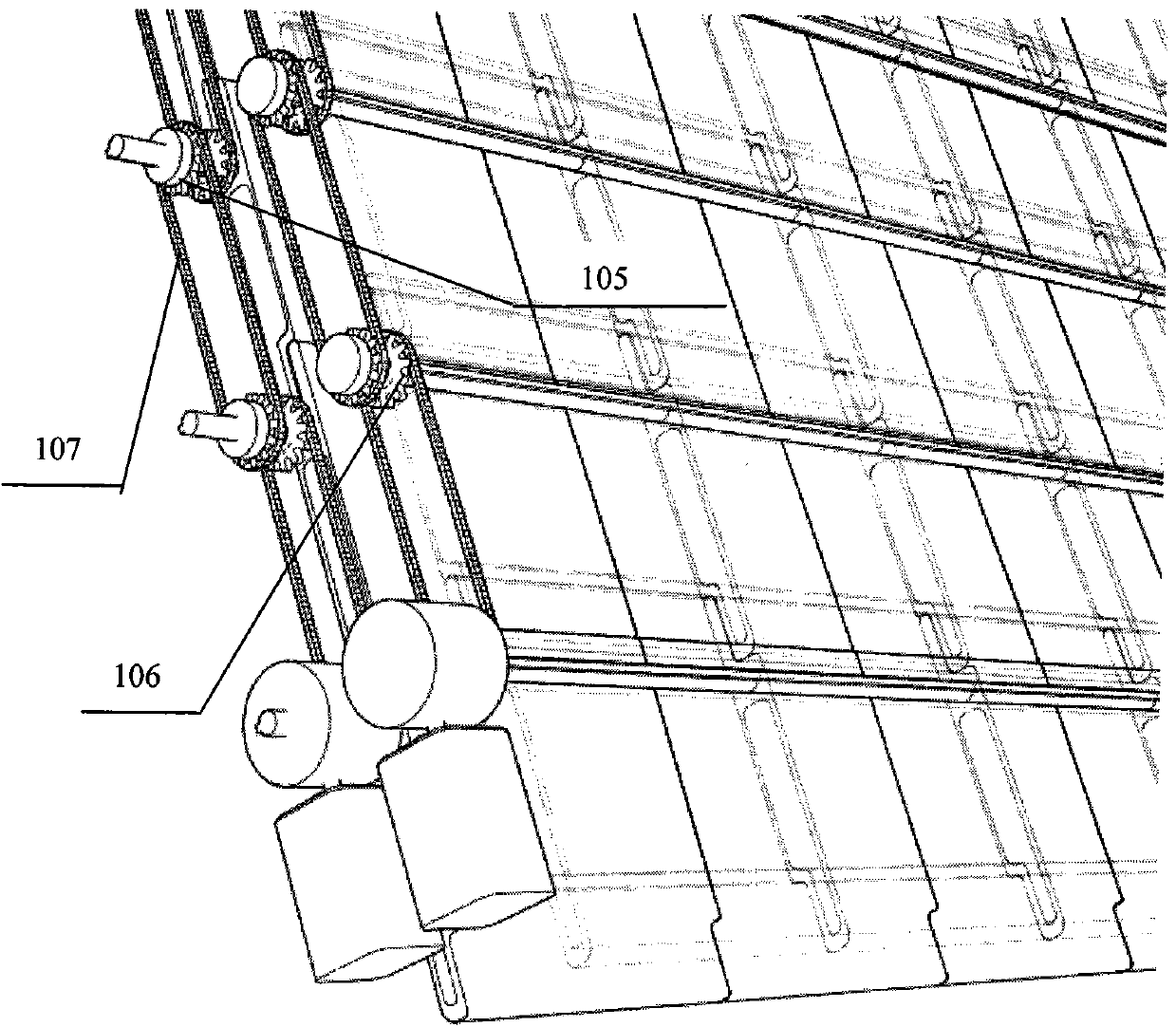 ventilated panoramic roof