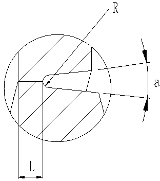 Multi-nozzle oppositely-arranged type gasifier nozzle mounting flange installing and welding method