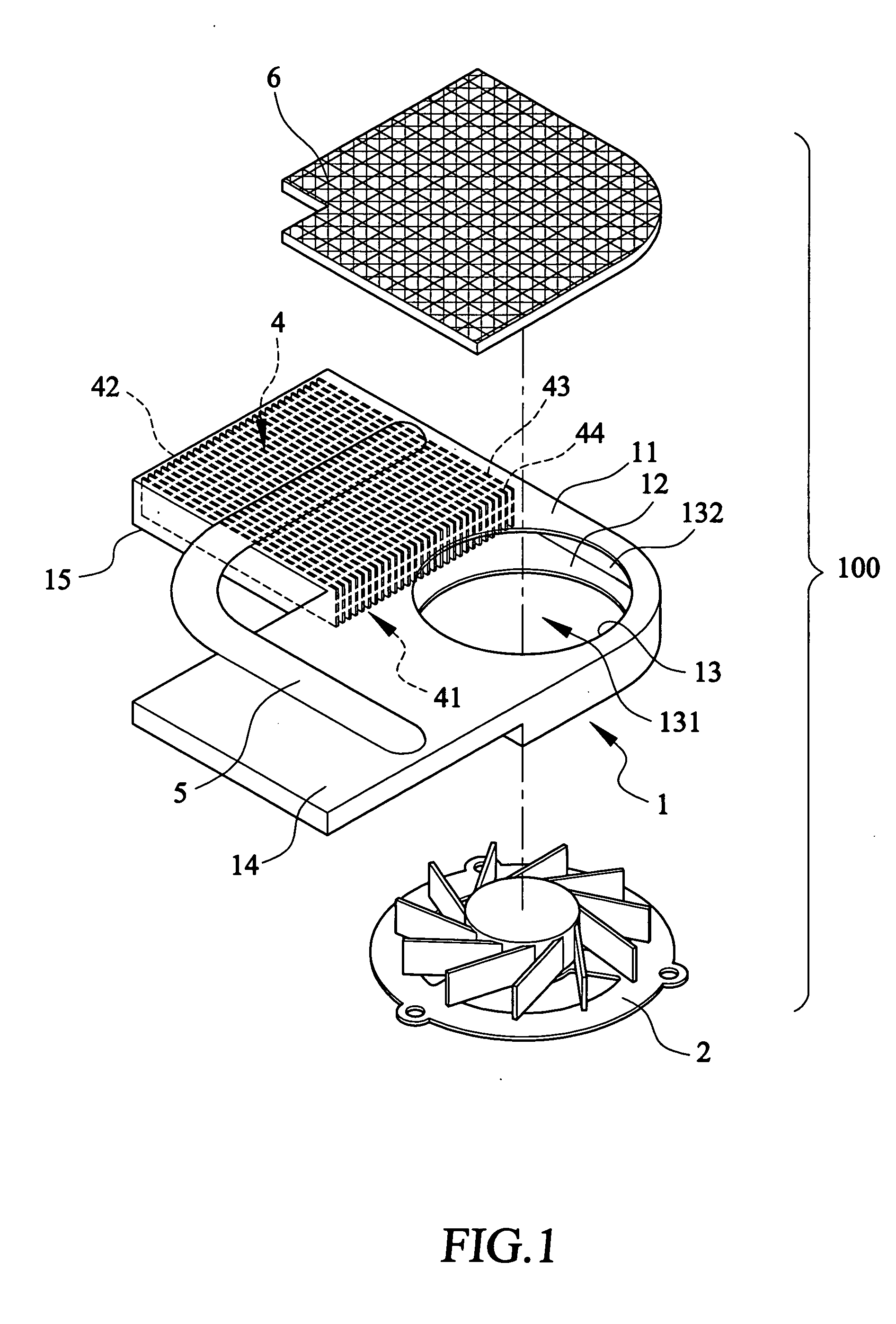 Heat dissipation device having thermally conductive cover board