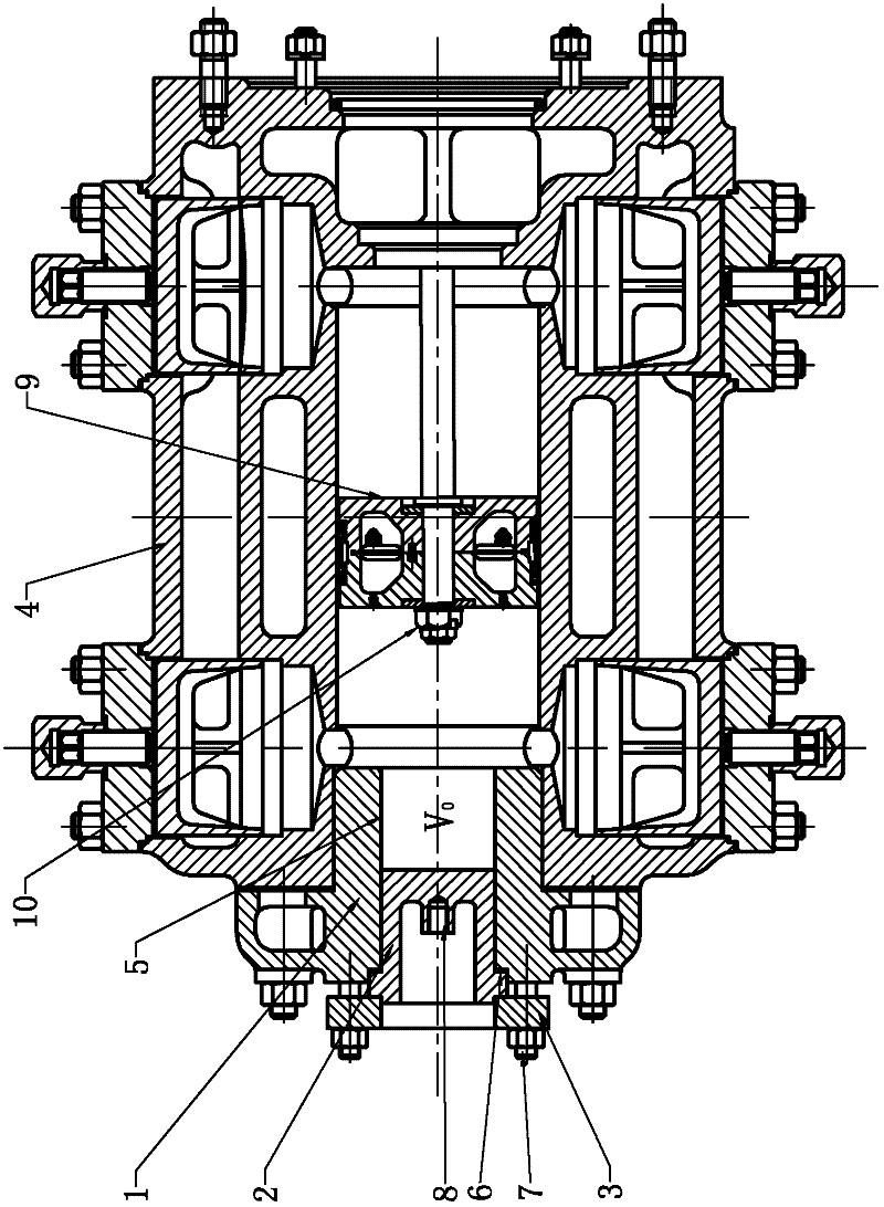 Air cylinder of piston type compressor