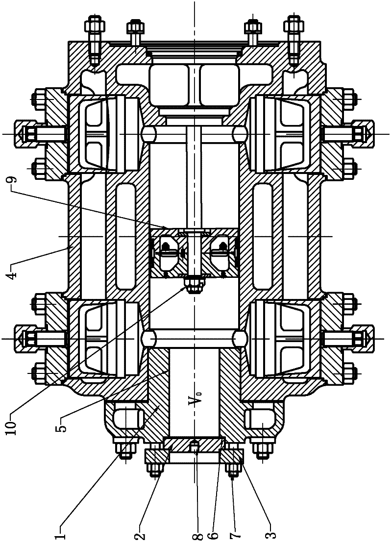 Air cylinder of piston type compressor