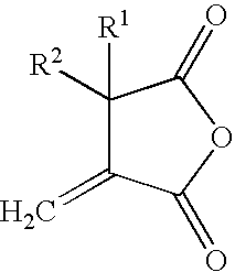 Reactive carriers for polymer melt injection