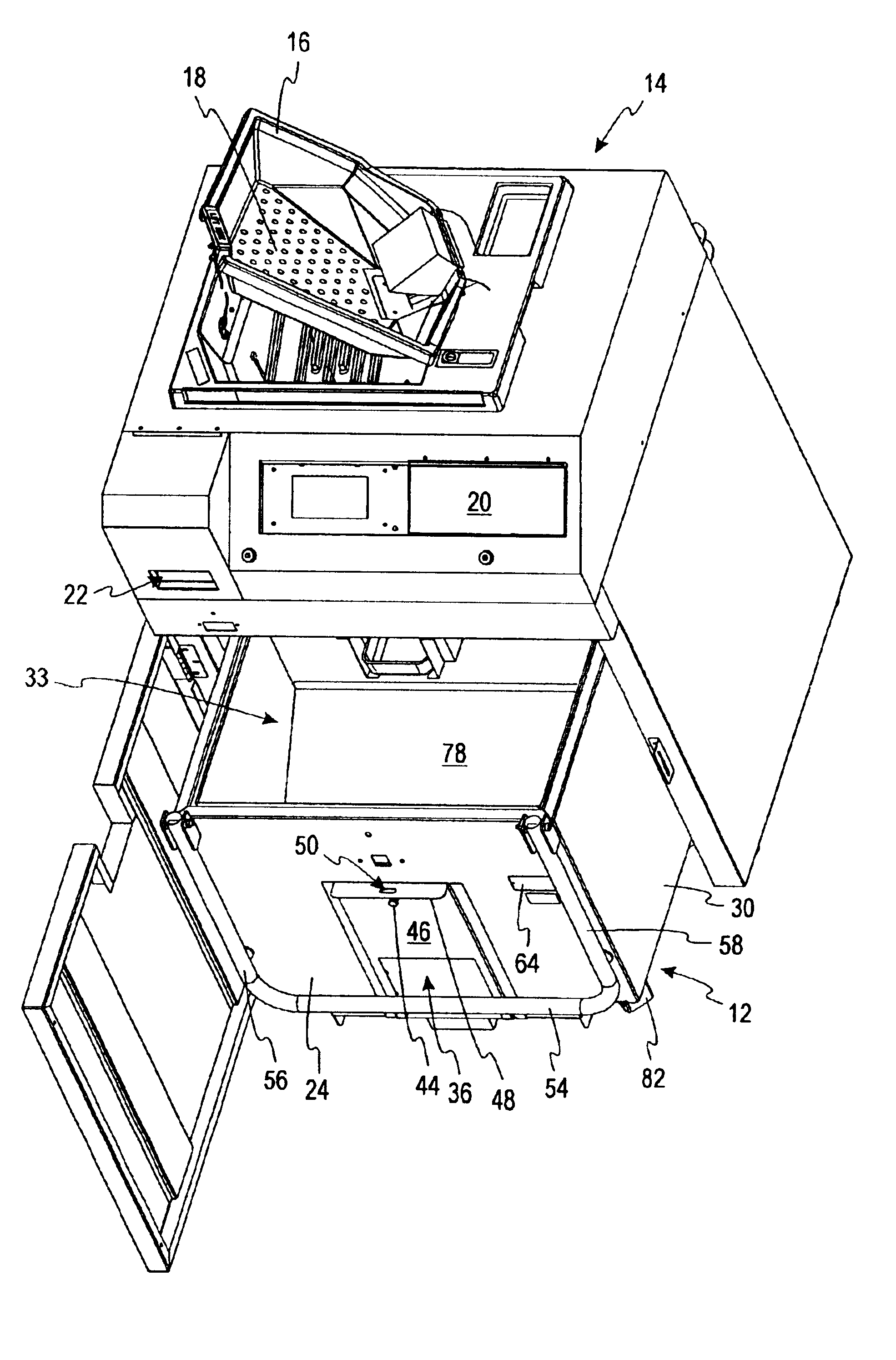 Removable coin bin