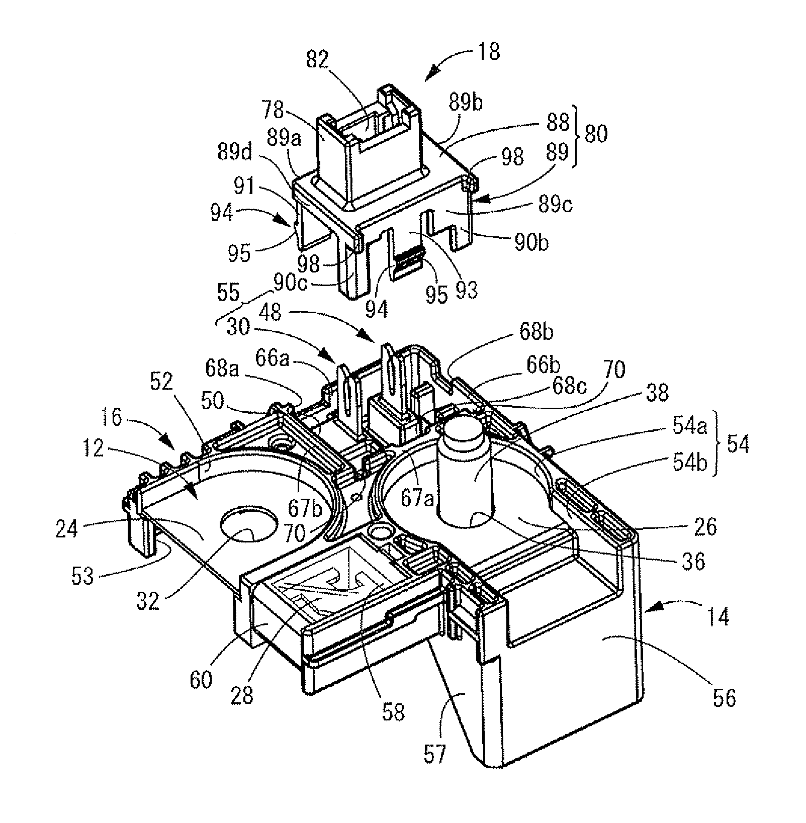 Direct-connect fuse unit for battery terminal