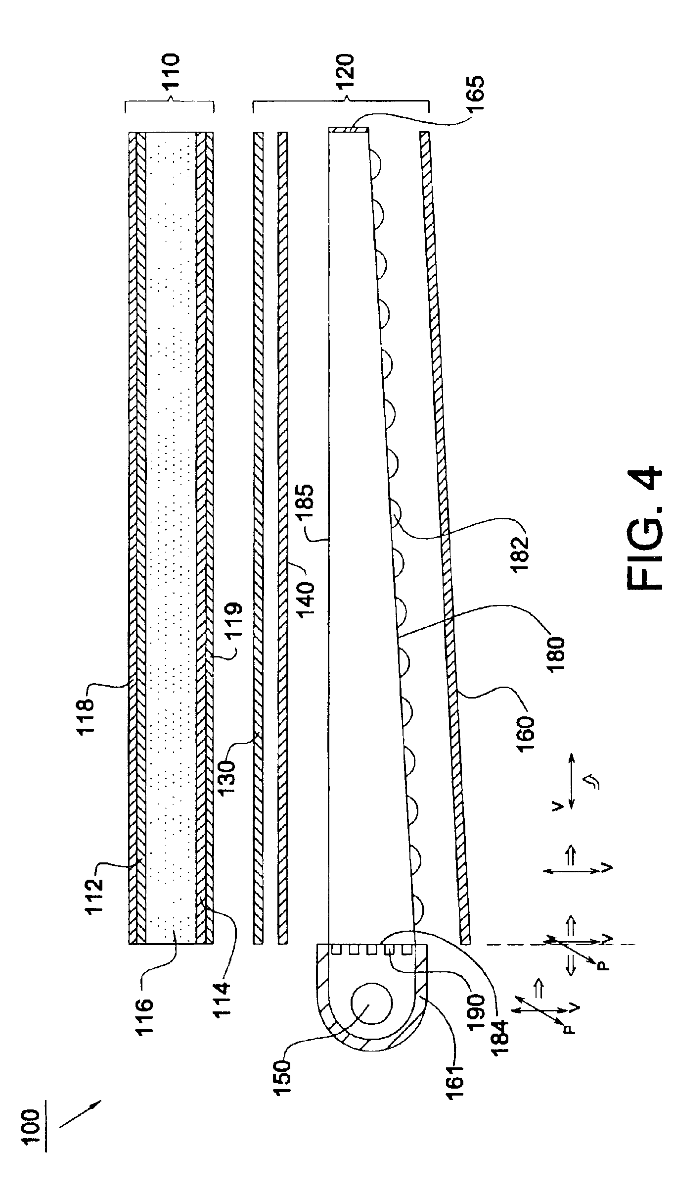 Panel light source device and back light module for liquid crystal display device