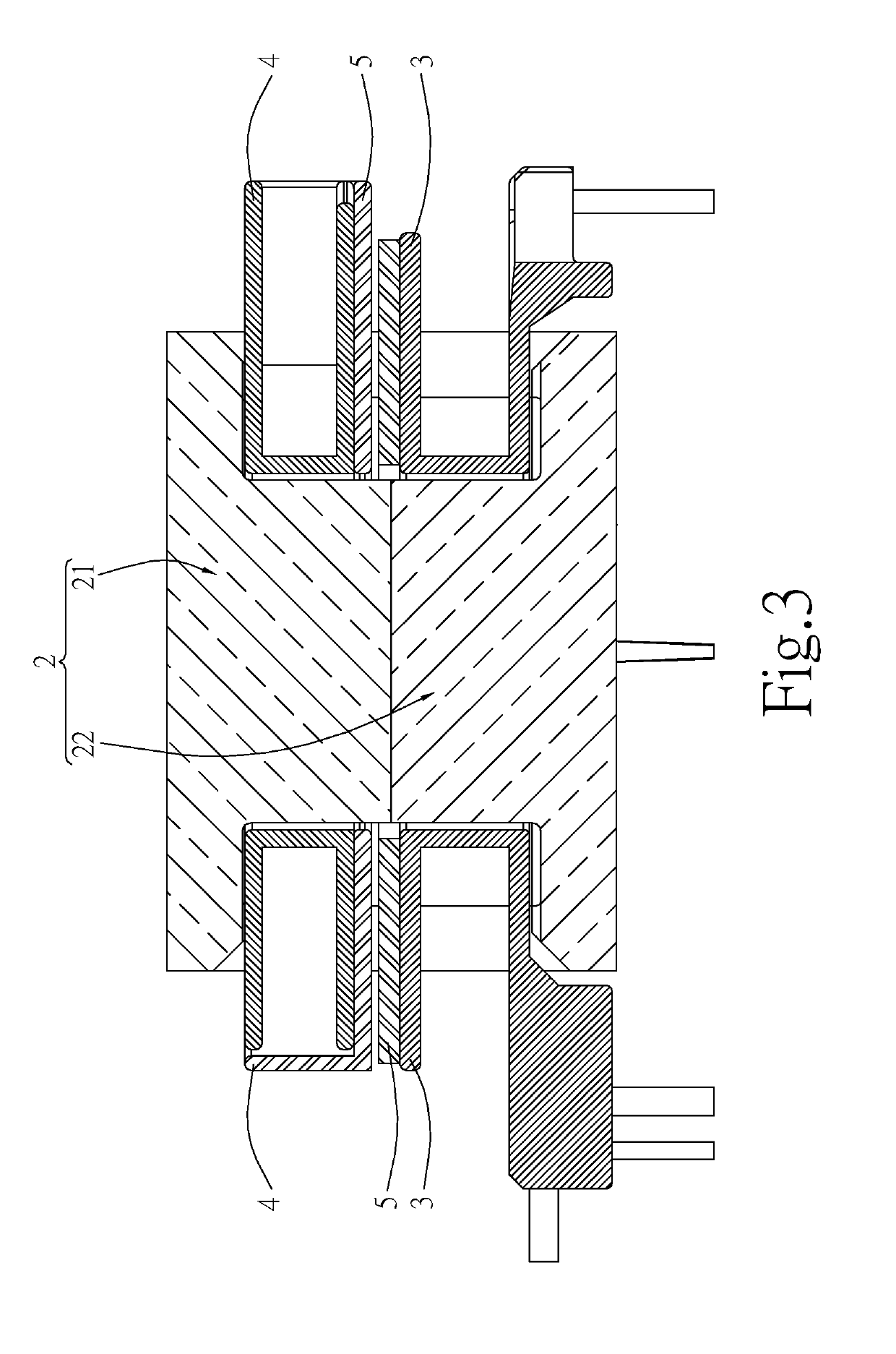 Resonant transformer with adjustable leakage inductance