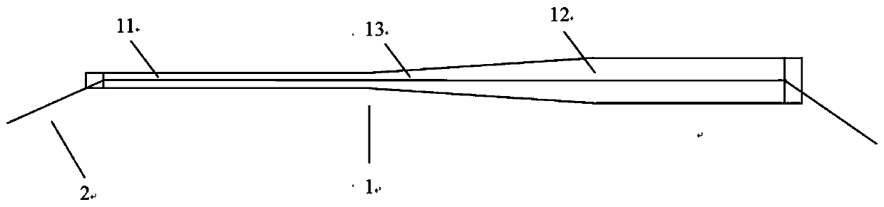 Amniotic lacrimal duct repair stent and manufacturing method thereof