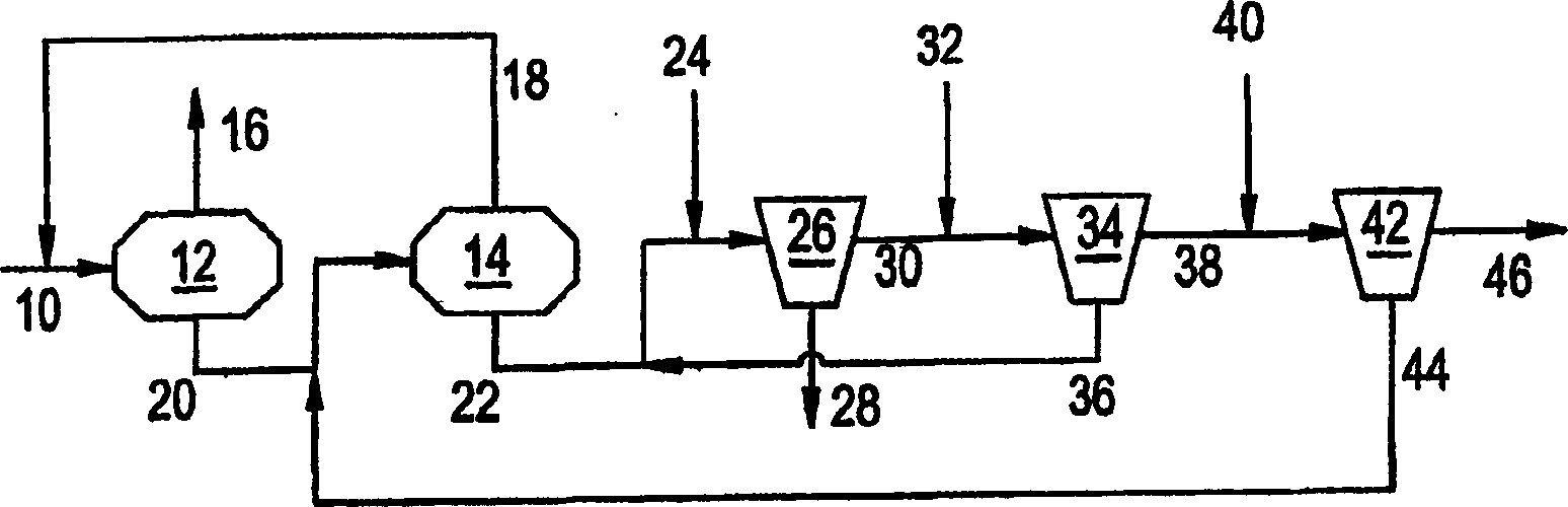 Process for purification of polycarbonate-containing solutions by plate decantation