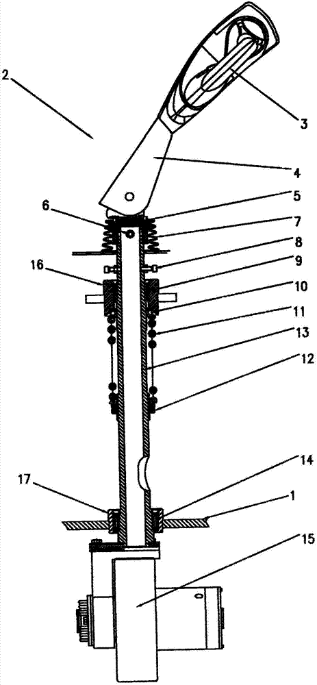 Steering system of full-electric piling car