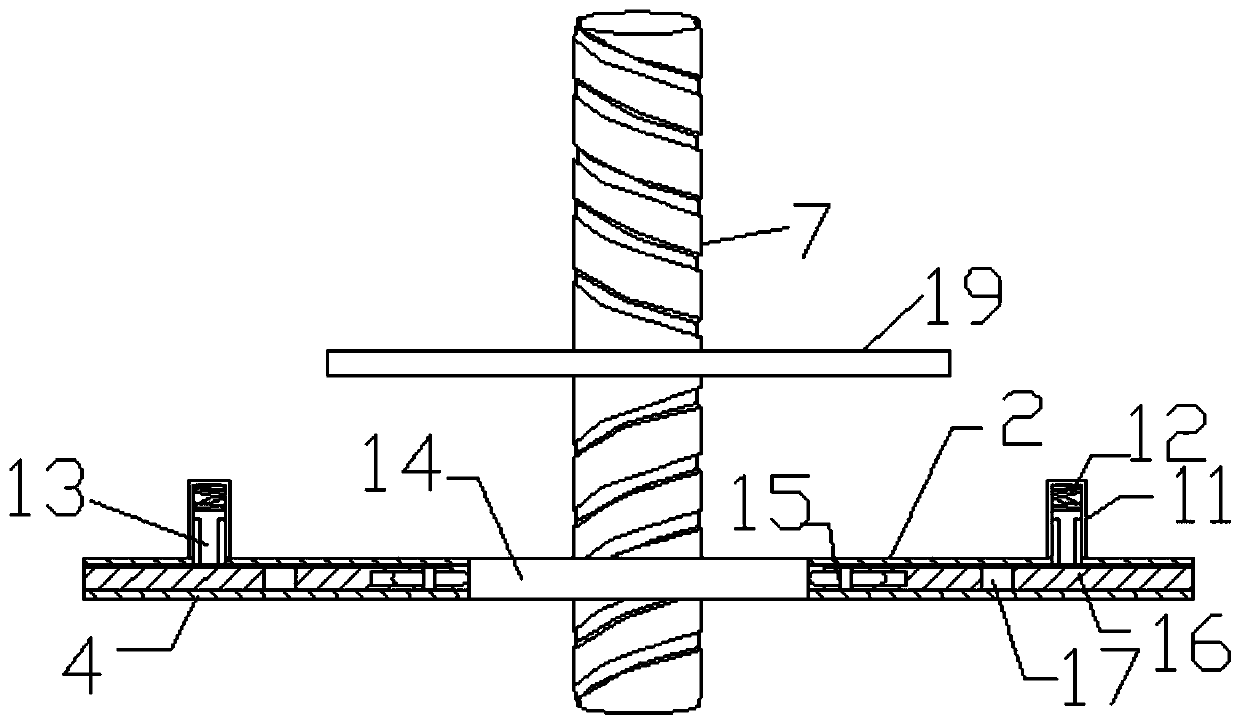 An anti-fall protection device for vertical elevator lifting