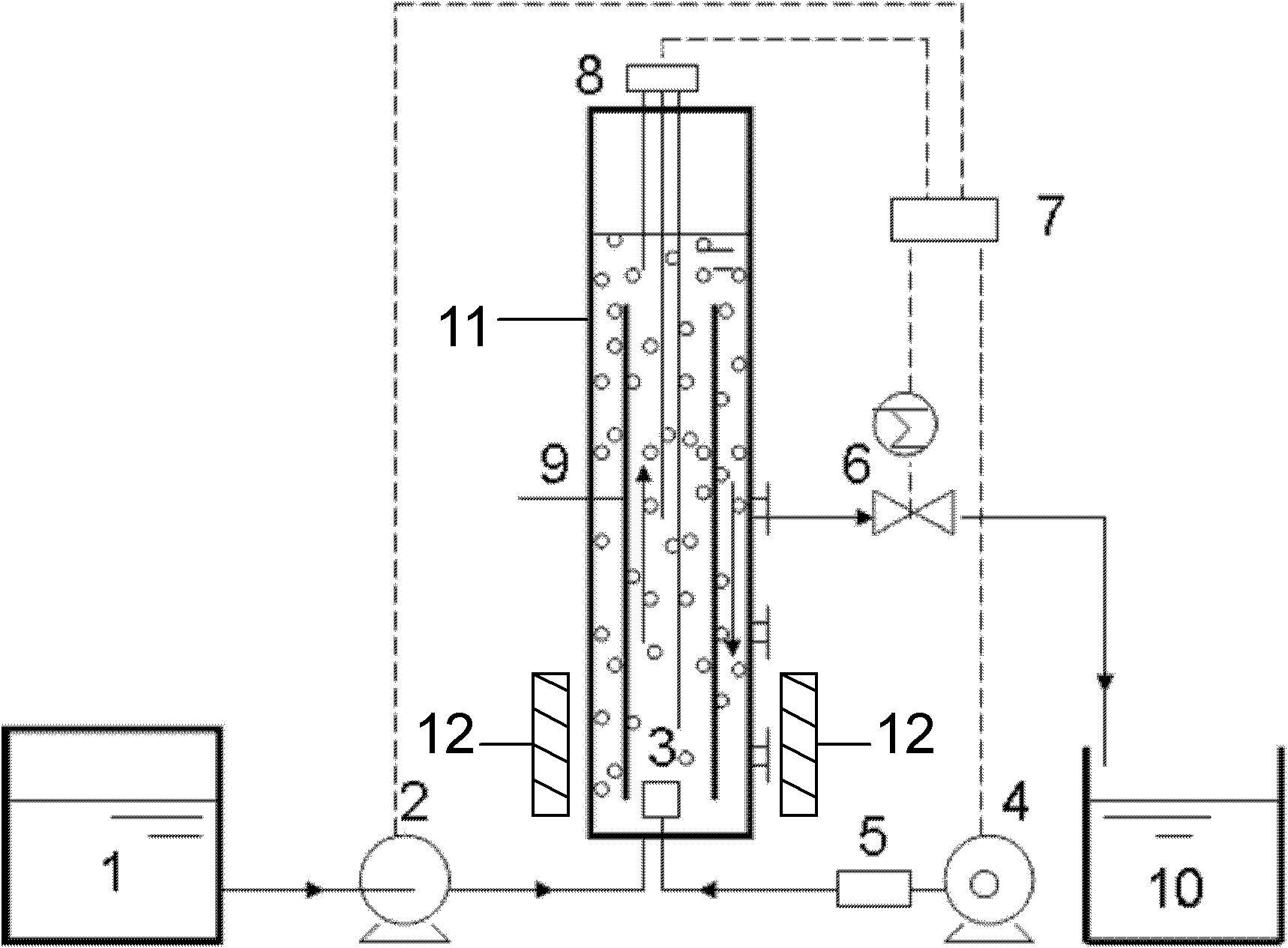 Reinforced aerobic granular sludge culture method