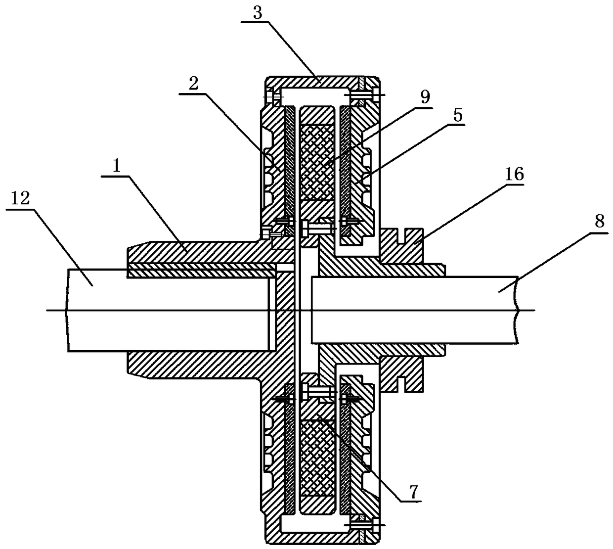 Explosion-proof low-noise permanent magnet coupler