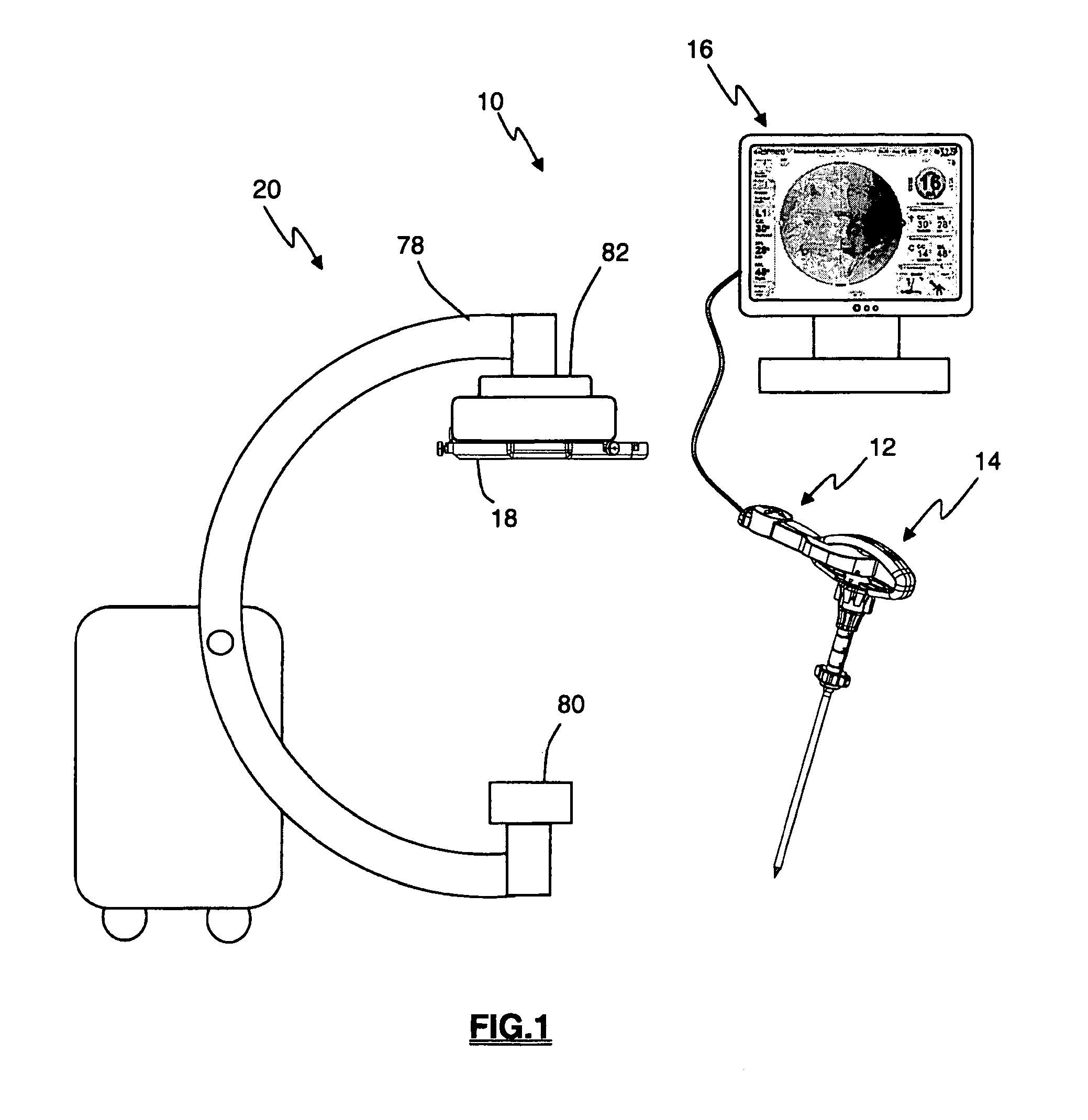 Monitoring trajectory of surgical instrument during the placement of a pedicle screw