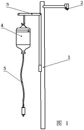 Infusion support with image acquisition device