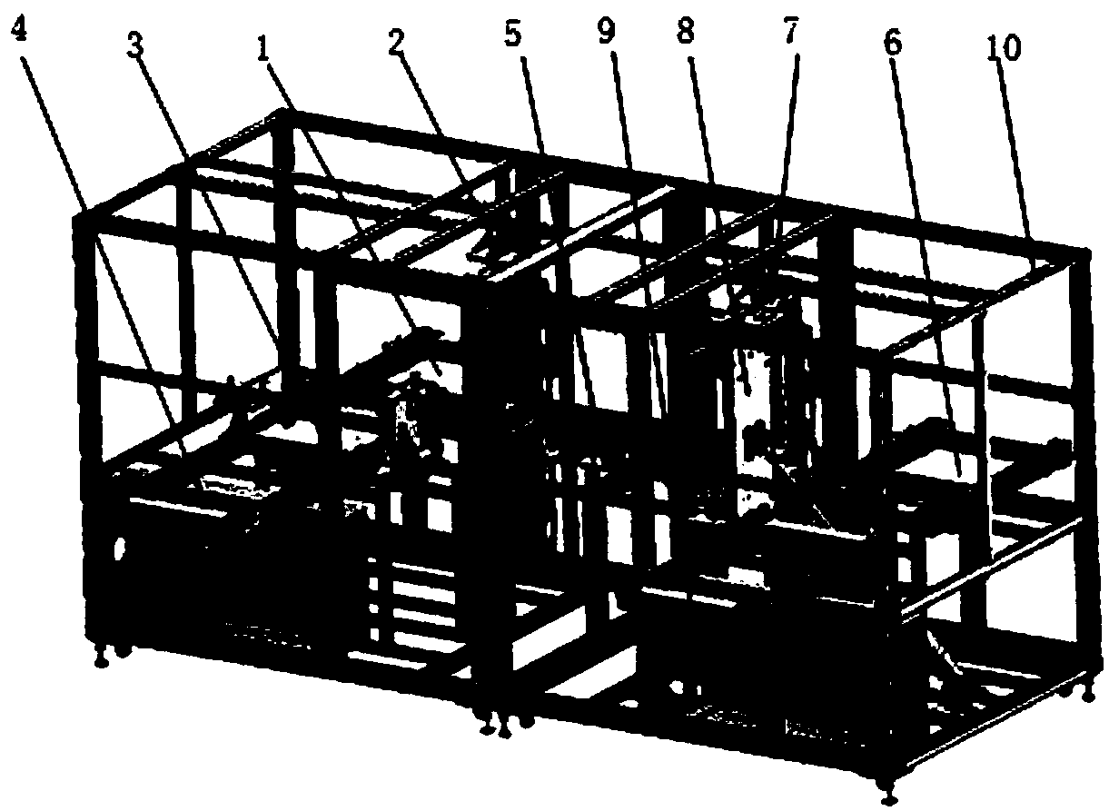 Automatic circular wafer rewinding mechanism